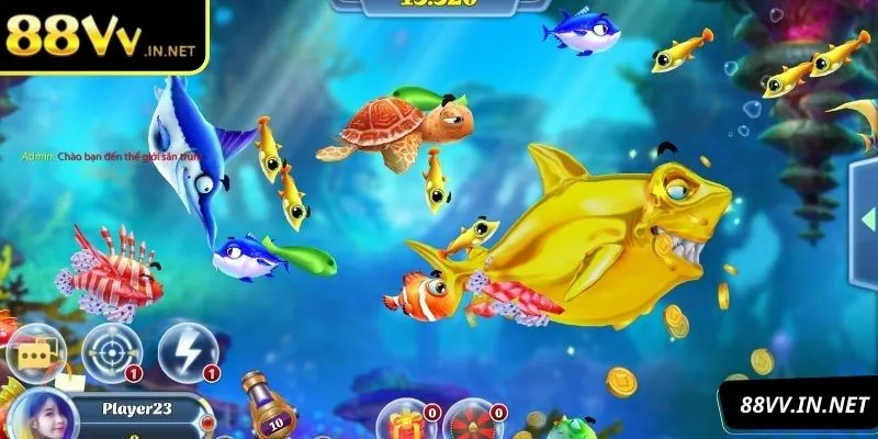 Bắn cá Tiểu Tiên Cá 88VV xây dựng hệ thống thưởng đa dạng